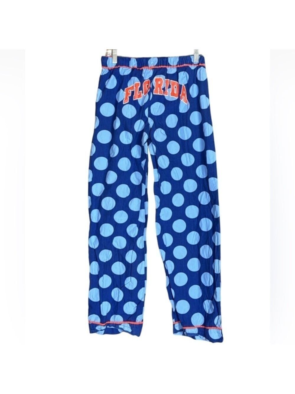 Florida Gators lounge pants / pajama pants with polka dots Size Medium